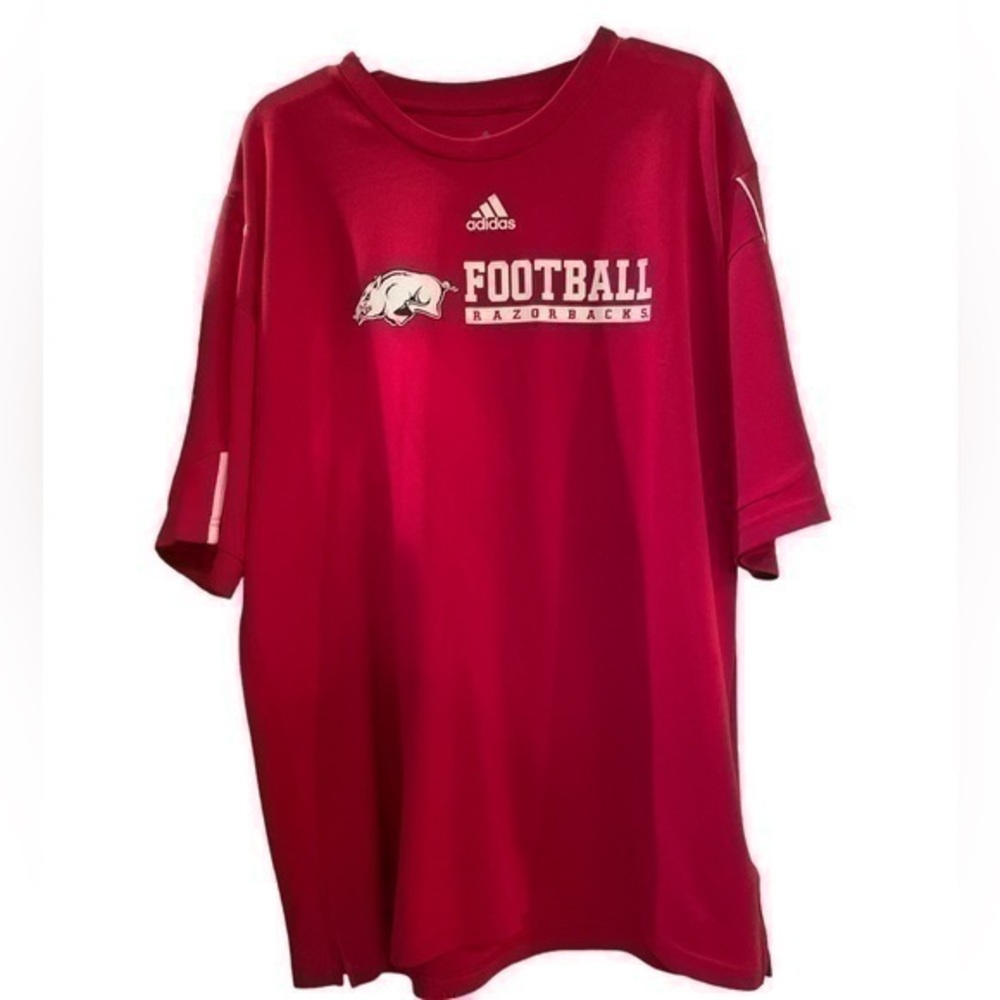 Razor back Arkansas Addis as short sleeve sport shirt Xlg